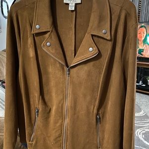 Suede like jacket